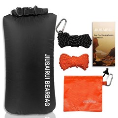 7.8Oz Ultralight Bear Bag Hanging Kit: 30D Waterproof Bear Proof Food Storage fo