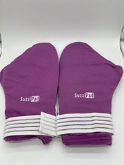 SuzziPad Ice Pack Gloves and Socks for Pain Relief – Purple