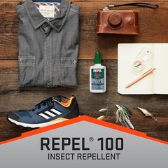 Repel 100 Insect Repellent, Pump Spray, 4-Fluid Ounces, 10-Hour Protection khry