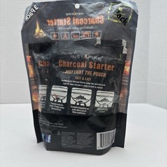 Chemical Free Charcoal Briquette Fire Starter Pouches for BBQ Grill Smoker – 3PK