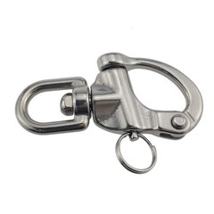 Swivel Eye Snap Shackle 3-1/2″ 1200 LBS Quick Release Rigging for Sailing Boat