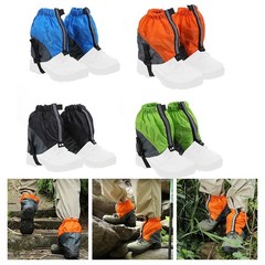Reflective Leg Gaiters for Hiking Waterproof Foot Covers Sand proof Design