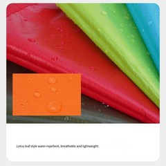 Adult Multipurpose Raincoat with Hood Waterproof PU Coating for Fishing Camping