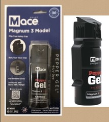18 FT MACE Pepper Spray FLIPTOP GEL Home POLICE WOMEN Self Defense Magnum 3 USA