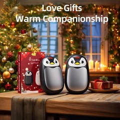 2 Pack Dual-Sided Hand Warmers Rechargeable 8000mAh, Electric Hand Warmer Gifts