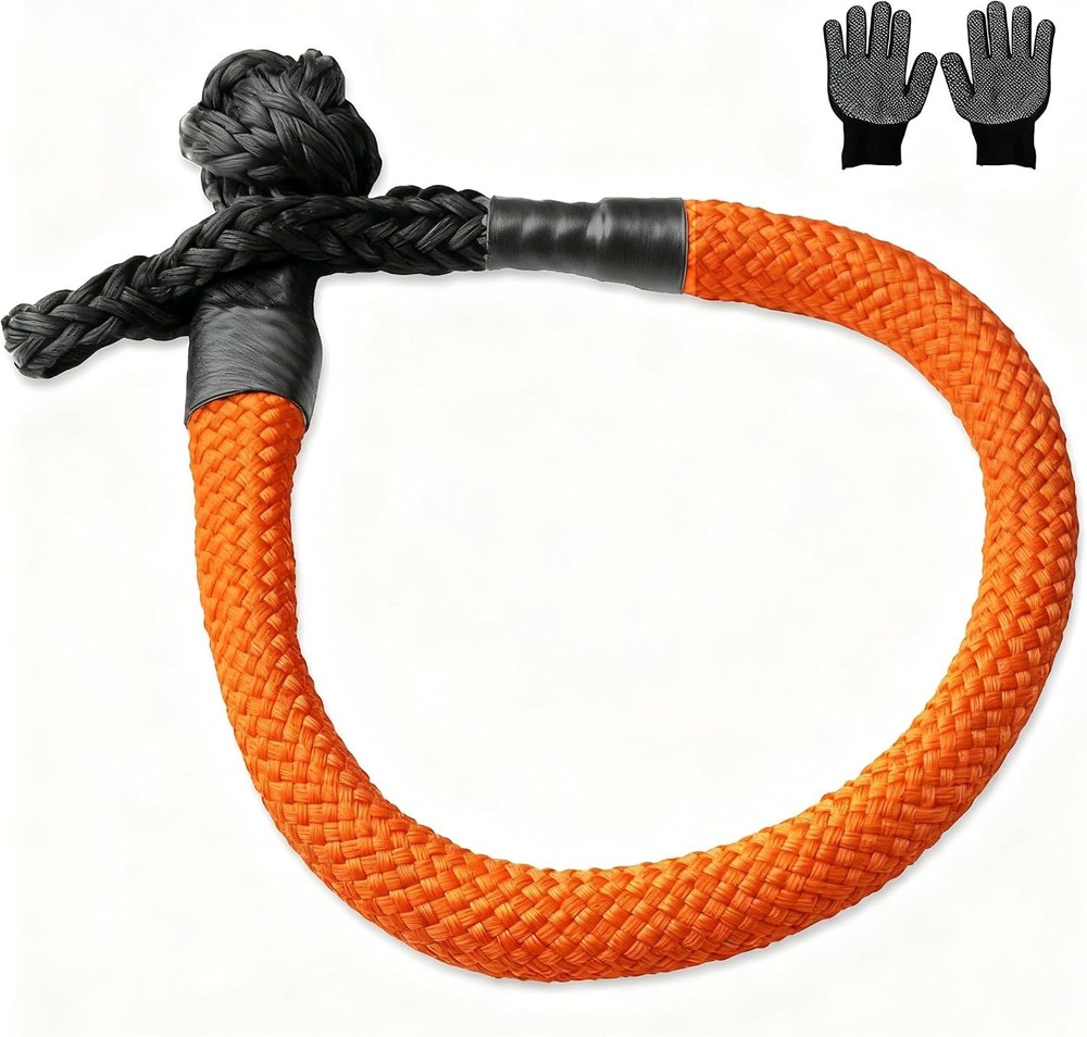 Large Synthetic Soft Shackle 1 Inch x 36 Inch Rope Shackle Recovery Kit (66000