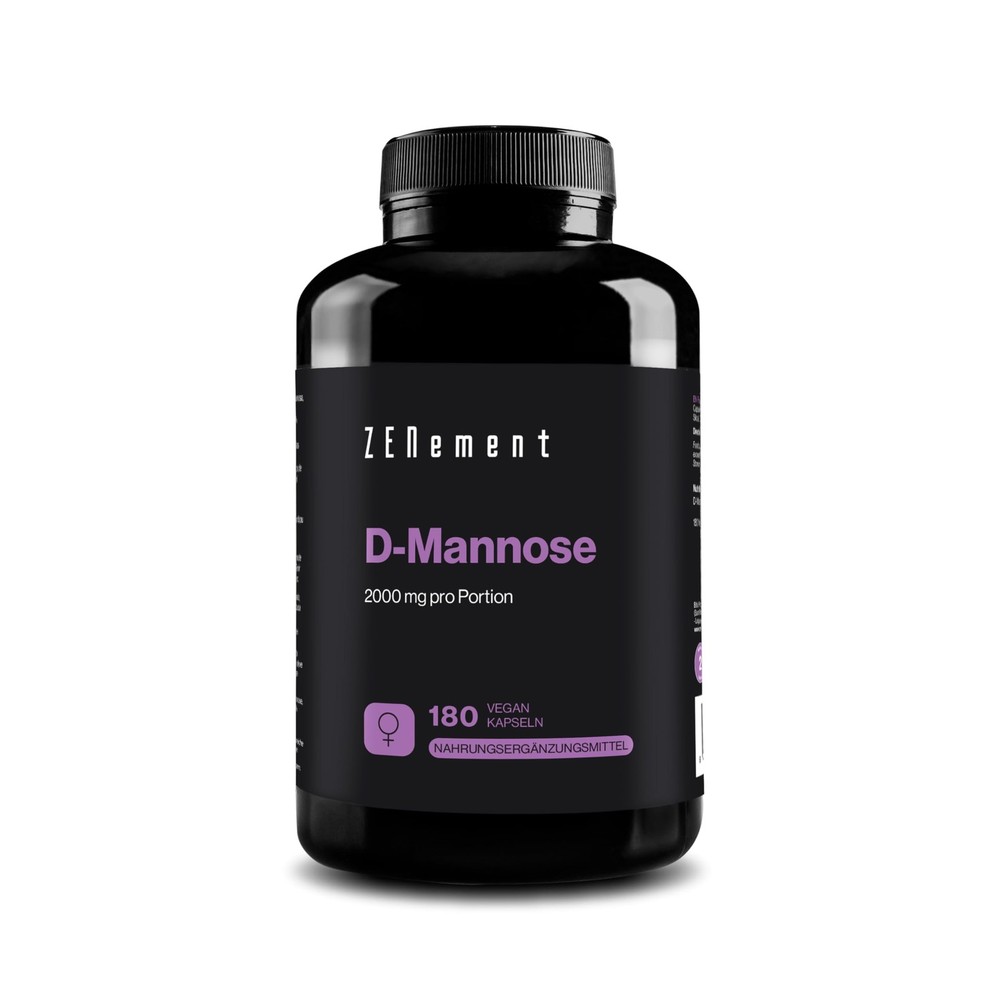DMannose 180 Capsules 2000mg DMannose Per Daily Serving, High Dose 2 Months…