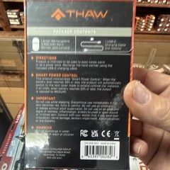 THAW USB Rechargeable Electric Hand Warmer Power Bank 8 HRS THA-HND-0017