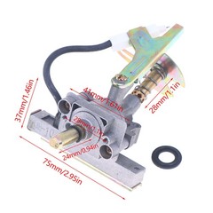 Grill Gas Valve Liquefied Petroleum Gas Natural Gas Metal Thrower Outlet