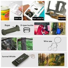 Survival First Aid Kit Molle Outdoor Emergency Trauma Bag Camping Hiking Ifak