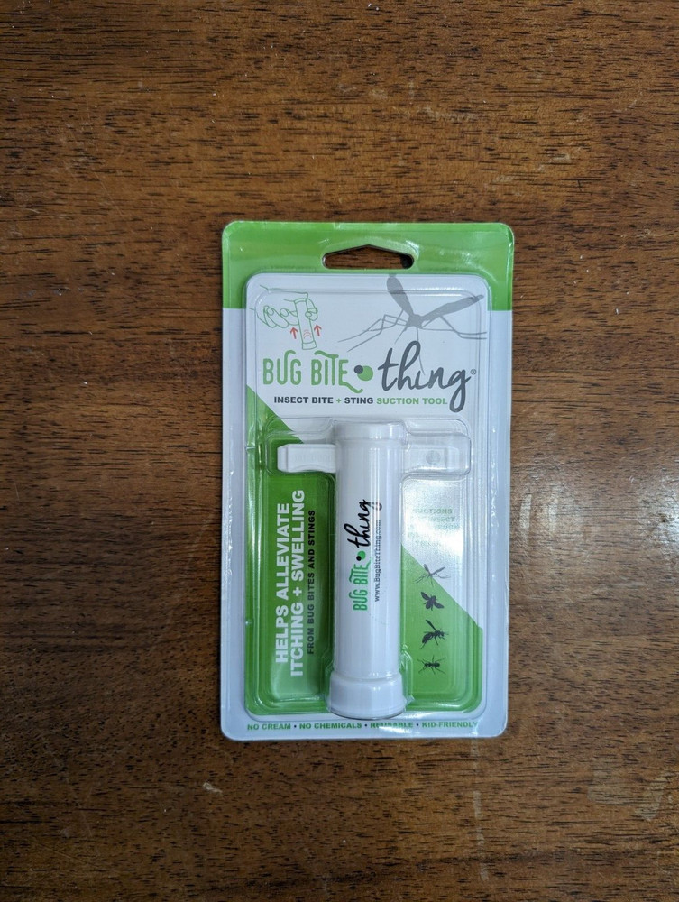 Bug Bite Thing Chemical Free Sting Suction Tool White BBT001-WT New
