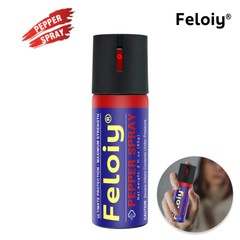 Feloiy pepper spray 2oz flip top self defense security protection