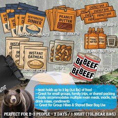 7.8Oz Ultralight Bear Bag Hanging Kit: 30D Waterproof Bear Proof Food Storage fo