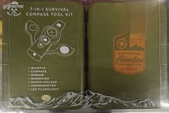 Adventure 7-IN-1 Outdoor Survival Kit NEW
