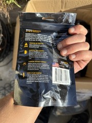 50 Pcs Quick Survive Fire Starter Pouches 100% Waterproof Proprietary Paraffin