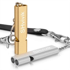 Emergency Whistle, 2PCS Premium Safety Survival Whistles with Lanyard Keychain,