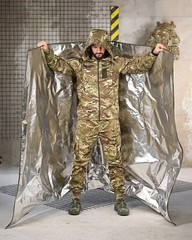 Anti-thermal imaging blanket Model Multi 3, protective cape drones multicam.🇺🇦