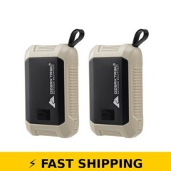 Ozark Trail 10400mAh Rechargeable Hand Warmers – Gray, 2 Count