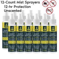 Picaridin Unscented Insect Repellent Spray, 1oz Master Case (12)