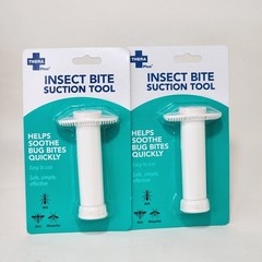 Insect Bite Suction Tool Remover for Insect Sting & Bug Bites Thera Plus 2-Pack