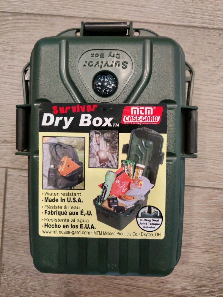 Survivor Dry Box MTM Case-Gard Small Water Resistant Storage Compass S1072-11