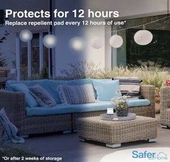 Indoor/Outdoor Mosquito Repellent Lantern Refills (4-Pack)