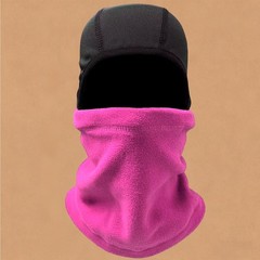 DARCHEN Kids Cotton Neck Gaiter Face Mask One Size, Ski Balaclava – Rosered
