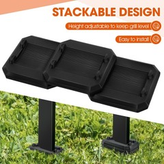 ElectricWise 8PCs 1/4» Griddle Leveling Shims Kit Compatible with Blackstone…