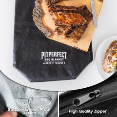 BBQ Meat Resting Blanket, 21~Layer Insulated Bag, 25 Sheets Butcher Paper
