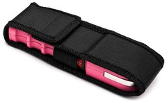 POLICE Stun Gun 928 Max Volt Heavy Duty Rechargeable LED Flashlight Pink