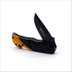 Folding Pocket Survival Knife 1076 can Slice Seat Belt W/ Window Punch & Clip