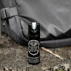 4 Police Magnum pepper spray 3 ounce GID Twist Lock Stream Defense Security