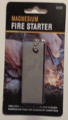 Magnesium Fire Starter Camping Backpacking Survival Flint Steel Camp Emergency