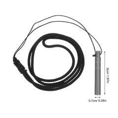 2pcs Whistles with Lanyard – 120dB Outdoor Survival Whistles – Lifesaving