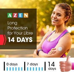 60 Pack Freestyle Sensor Covers for Libre 2/3,Waterproof Sensor Patches,Adhesive