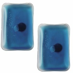2 Reusable Heat Pads/Hand Warmers. Skiing/Cold Weather Emergency assorted shapes