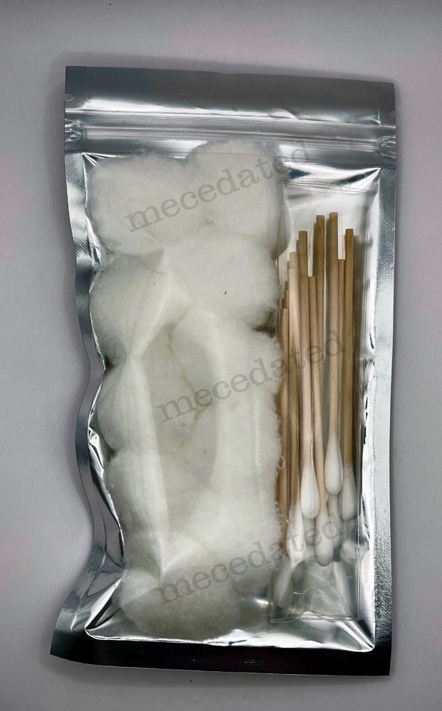 20 PIECE COTTON BALLS & SWABS REFILL FIRST AID SURVIVAL EMERGENCY KIT