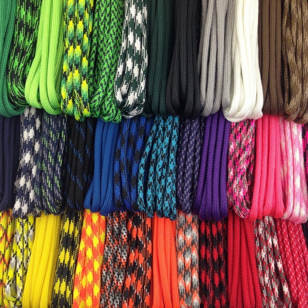550 Paracord kit 1000 feet with 100 buckles | 100 bracelet sets
