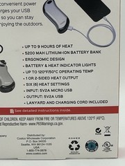 New Sealed Zippo HeatBank 9s Hand Warmer Rechargeable Power Bank Silver