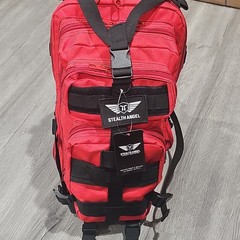 Red Stealth Angel Survival Tactical Backpack