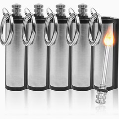 5pcs Metal Match Flint Lighter & Forever Match/Forever Lighter – Emergency Fires