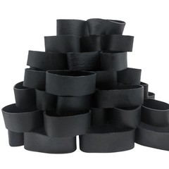 Thick Rubber Bands Heavy Duty – Black Wide Strong Elastic Industrial