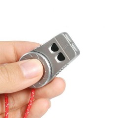 EDC Titanium Safety Whistle Emergency Survival Whistle Outdoor Pet Training Tool