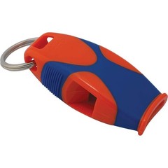 Fox 40 Sharx Whistle Orange Blue Plastic Breakaway Lanyard