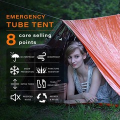 Tent,Survival Tent Shelter,Tents for 1 or 2 Person