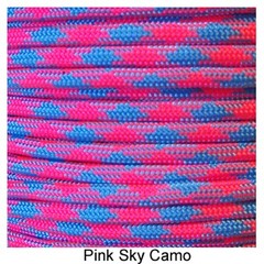 Neon Cotton Candy Paracord 1000 Foot 550 lb Bracelet Camping Survival Kit Rope