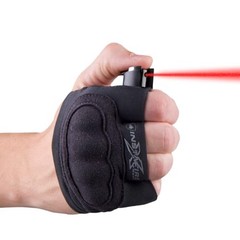 Pepper Spray Self Defense, 16ft Range, Concealed Hand Sleeve, Black