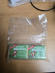Lot Of 2 X Camp waterproof matches Camping Survival Tool coghlans Fast Shipping