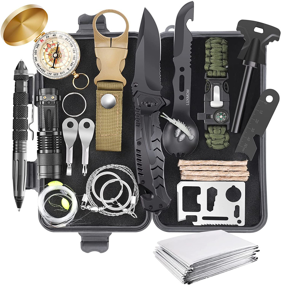 Survival Kit, 28 in 1, Emergency Survival Gear and Equipment Supplies Kits