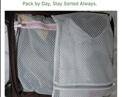 GEMLI Mesh Laundry Bags for Delicates – 3 Pack (12”×16”) M, Multi-colored